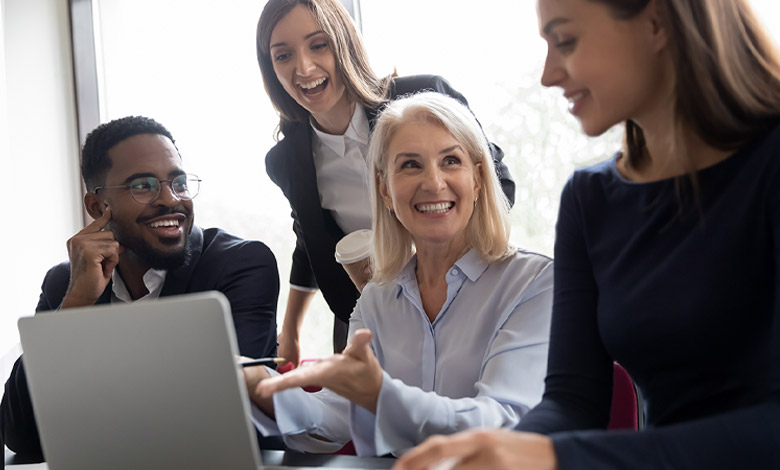 diverse marketing team